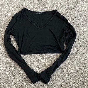 Shein XS black crop top